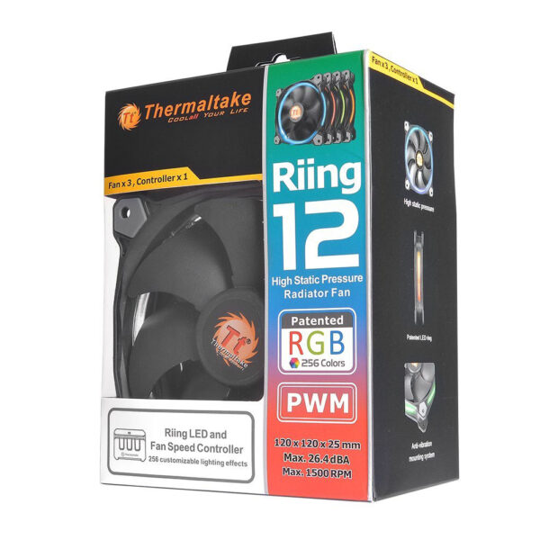 ThermalTake Riing 12cm Patented RGB PWM