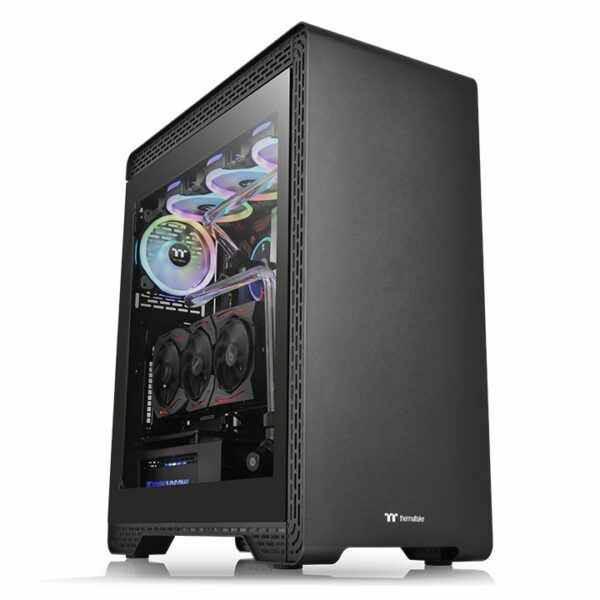 Thermaltake S500 TG Black/2Fan
