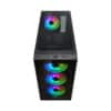 Specifications 3.5"/2.5" Universal drive brackets 3 Dedicated 2.5" drive brackets 2 included, 5 positions total Expansion slots 7 + 2 vertical Front ports 1 x USB 3.1 Gen 2 Type-C, 2 x USB 3.0, 2 x USB 2.0, Audio Total fan mounts 9 (6 + 3 with included bracket) Front fan 3 x 120/140 mm (3 x Prisma AL-14 PWM ARGB included) Top fan 3 x 120/140 mm (with cooling bracket installed) Rear fan 1 x 120/140 mm (1 x Prisma AL-14 PWM ARGB included) Bottom fan 2 x 120/140 mm Dust filters Bottom fan + PSU, front fans, top panel (with cooling bracket installed) Cable routing grommets Yes Fixed velcro straps Yes Tool-less push-to-lock Both side panels Captive thumbscrews HDD brackets, SSD brackets Left side panel Dark tint tempered glass Right side panel Dark tint tempered glass ARGB Strip 400 mm AR-4020 ARGB strip with 20 LEDs Compatibility Power supply type ATX Motherboard compatibility EATX (up to 285 mm wide) / ATX / mATX / ITX Front radiator 120/240/360 mm, 140/280 mm Top radiator With cooling bracket installed: 120/240/360 mm, 140/280 mm (max 35 mm motherboard component height) Rear radiator 120 mm Bottom radiator 120/240 mm, 140 mm PSU max length 300 mm GPU max length 440 mm CPU cooler max height 185 mm Cable routing space 23 mm Dimensions Case dimensions (LxWxH) 543 x 233 x 465 mm Case dimensions w/o feet/protrusions/screws 535 x 233 x 448 mm Net weight 12.1 kg Package dimensions (LxWxH) 535 x 325 x 650 mm Package weight 14.8 kg Package content & other Package contents Define S2 Vision RGB computer case, top filter, top radiator/fan bracket, Adjust R1 RGB controller, user manual & accessory box EAN 7340172701750 UPC 843276101756 JAN 4537694267601 Product code FD-CA-DEF-S2V-RGB-BKO-TGD