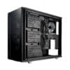 Specifications 3.5"/2.5" Universal drive brackets 3 Dedicated 2.5" drive brackets 2 included, 5 positions total Expansion slots 7 + 2 vertical Front ports 1 x USB 3.1 Gen 2 Type-C, 2 x USB 3.0, 2 x USB 2.0, Audio Total fan mounts 9 (6 + 3 with included bracket) Front fan 3 x 120/140 mm (3 x Prisma AL-14 PWM ARGB included) Top fan 3 x 120/140 mm (with cooling bracket installed) Rear fan 1 x 120/140 mm (1 x Prisma AL-14 PWM ARGB included) Bottom fan 2 x 120/140 mm Dust filters Bottom fan + PSU, front fans, top panel (with cooling bracket installed) Cable routing grommets Yes Fixed velcro straps Yes Tool-less push-to-lock Both side panels Captive thumbscrews HDD brackets, SSD brackets Left side panel Dark tint tempered glass Right side panel Dark tint tempered glass ARGB Strip 400 mm AR-4020 ARGB strip with 20 LEDs Compatibility Power supply type ATX Motherboard compatibility EATX (up to 285 mm wide) / ATX / mATX / ITX Front radiator 120/240/360 mm, 140/280 mm Top radiator With cooling bracket installed: 120/240/360 mm, 140/280 mm (max 35 mm motherboard component height) Rear radiator 120 mm Bottom radiator 120/240 mm, 140 mm PSU max length 300 mm GPU max length 440 mm CPU cooler max height 185 mm Cable routing space 23 mm Dimensions Case dimensions (LxWxH) 543 x 233 x 465 mm Case dimensions w/o feet/protrusions/screws 535 x 233 x 448 mm Net weight 12.1 kg Package dimensions (LxWxH) 535 x 325 x 650 mm Package weight 14.8 kg Package content & other Package contents Define S2 Vision RGB computer case, top filter, top radiator/fan bracket, Adjust R1 RGB controller, user manual & accessory box EAN 7340172701750 UPC 843276101756 JAN 4537694267601 Product code FD-CA-DEF-S2V-RGB-BKO-TGD