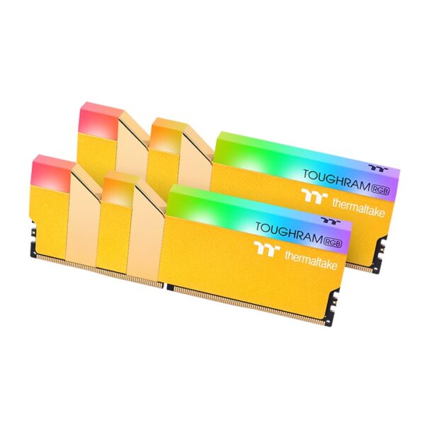 TOUGHRAM RGB GOLD <br> 16GB (2x8GB) 3600MHz CL18-19-19 RG26D408GX2-3600C18A