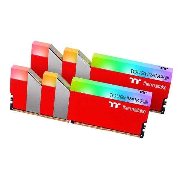 TOUGHRAM RGB RED <br> 16GB (2x8GB) 3600MHz CL18-19-19 RG25D408GX2-3600C18A