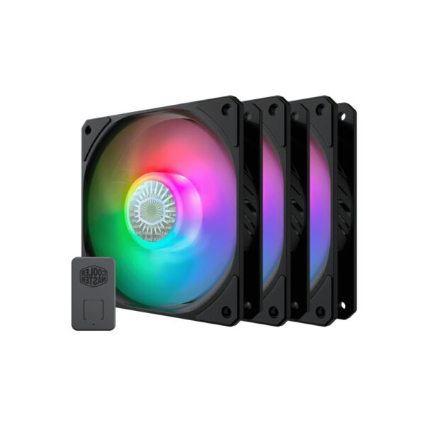 Cooler Master SickleFlow 120 ARGB BLACK P3 120mm Case Fan (MFX-B2DN-183PA-R1)