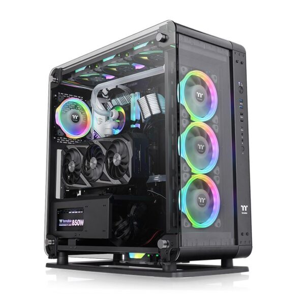 ThermalTake Core P6 Tempered Glass Black Mid Tower Chassis
