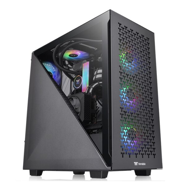 ThermalTake Case Divider 300 TG Air Black Mid Tower Chassis