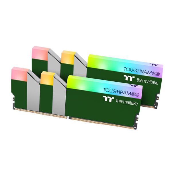TOUGHRAM RGB Green <br> 16GB (2x8GB) 3600MHz CL18-19-19 RG28D408GX2-3600C18A
