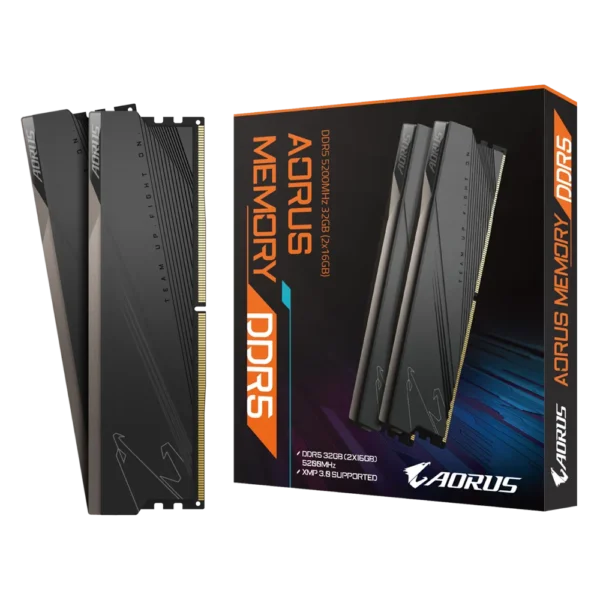 AORUS Memory 32GB (2x16GB) 5200 CL40-40-40-80 GP-ARS32G52D5
