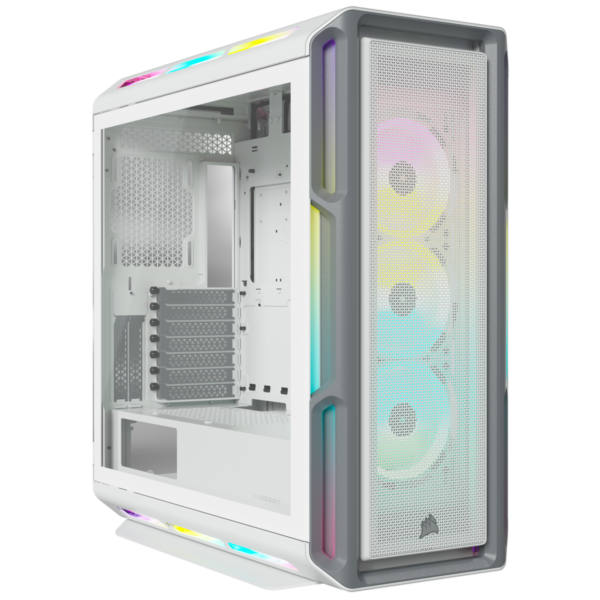 Corsair iCUE 5000T RGB TG Mid-Tower ATX Case — White