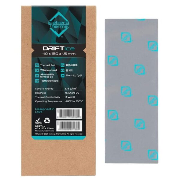 Iceberg Thermal DRIFTIce Thermal Pad 40x120x1.5mm./13w/mk