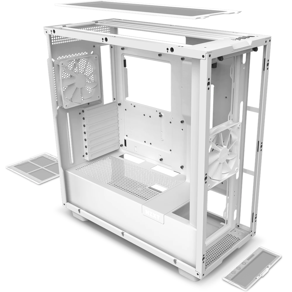 NZXT H7 WHITE - Image 4