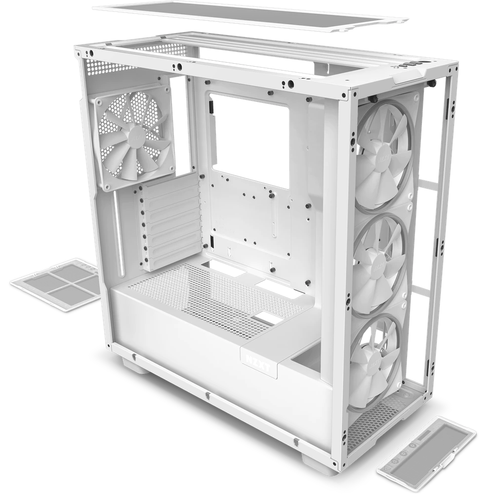 NZXT H7 Elite EDITION Matte White - Image 6