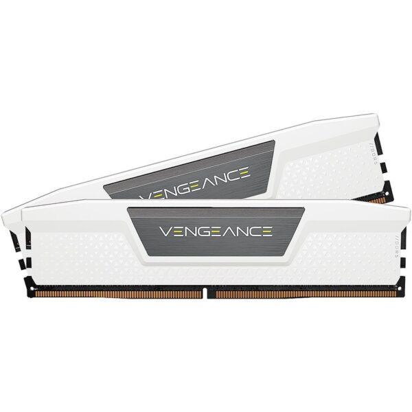 Corsair Vengeance DDR5 <br> 32GB (2x16GB) 5200 CL40 WHITE CMK32GX5M2B5200C40W