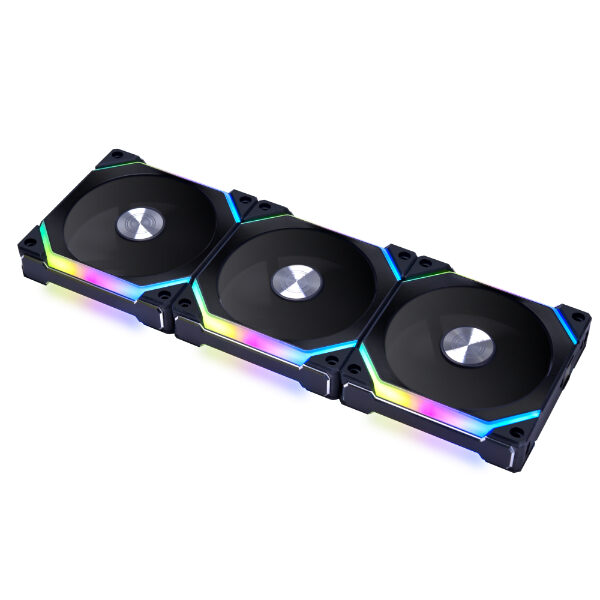 Lian Li UNI FAN SL120 V2 120mm Case Fan (3pc) BLACK