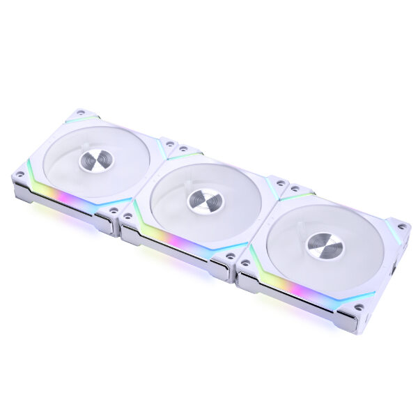 Lian Li UNI FAN SL120 V2 120mm Case Fan (3pc) White