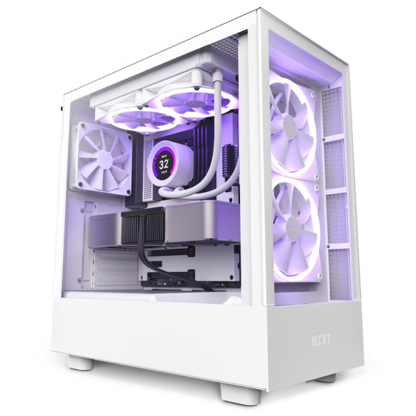 NZXT H5 Elite All White Case