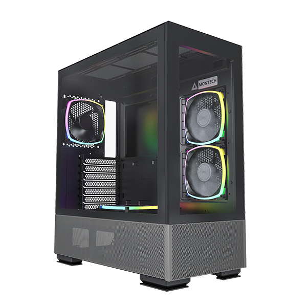 Montech SKY TWO BLACK / 4FAN