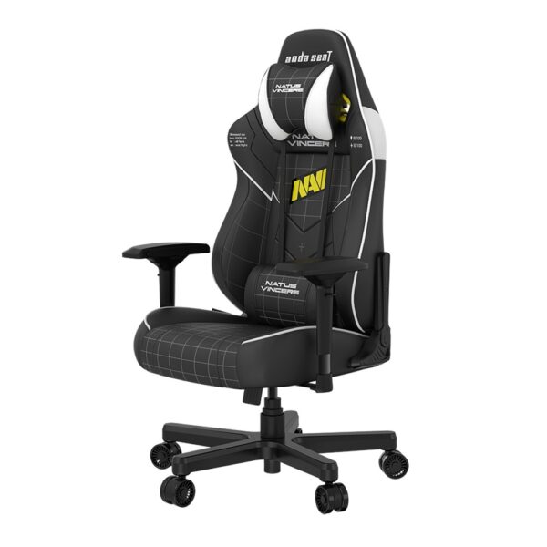 Anda Seat NAVI Edition Premium Gaming Chair Black/White Team Series