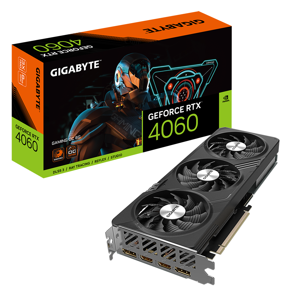 GIGABYTE RTX4060 GAMING OC 8GB