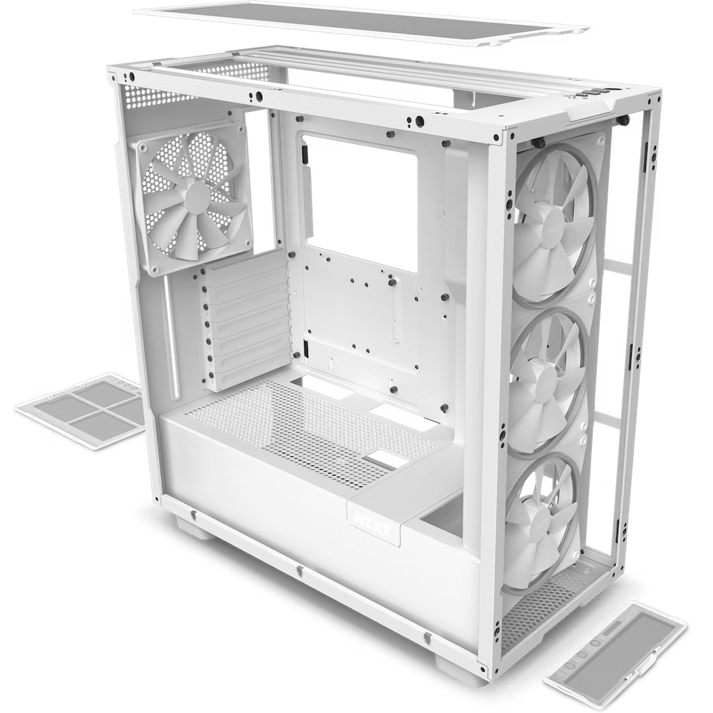 NZXT H7 Elite EDITION Matte WHITE 2022 - Image 6