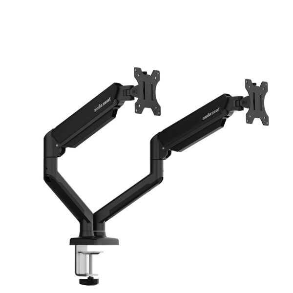Anda Seat Ergonomic Dual Monitor Arm Stealth Duo Black AD-W-A6L-2T-B