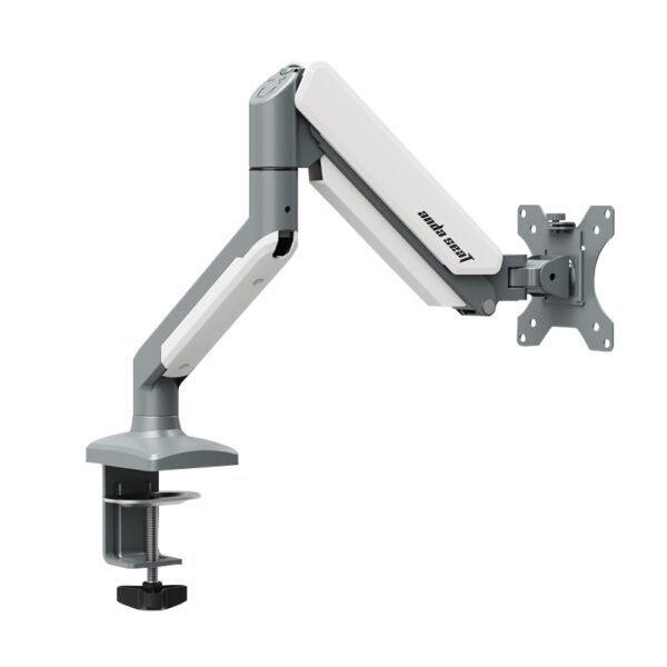 Anda Seat Ergonomic Single Monitor Arm Stealth Series White AD-W-A6L-1T-FW