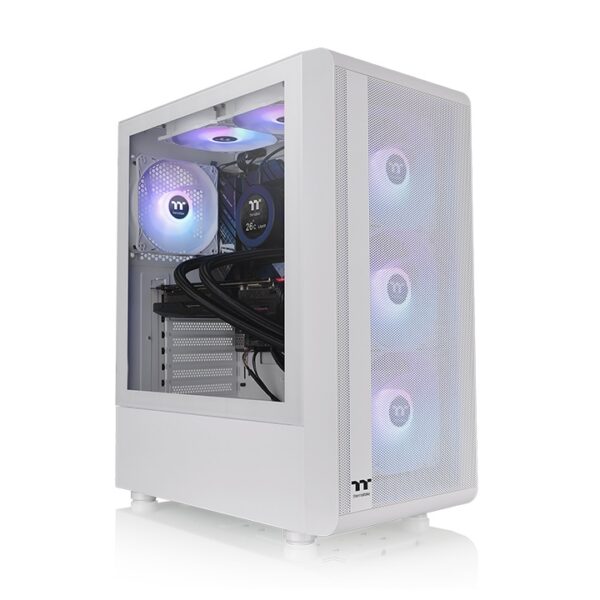 ThermalTake S200 TG ARGB Snow Mid Tower Chassis