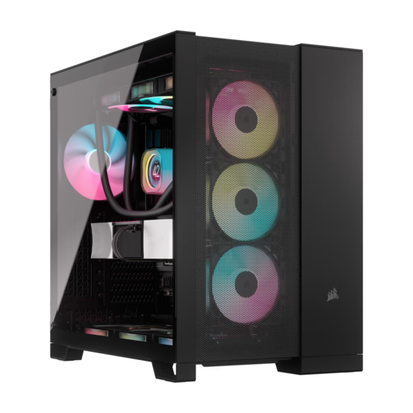 Corsair 6500D AIRFLOW TG Mid-Tower - Black CC-9011259-WW Support BTF