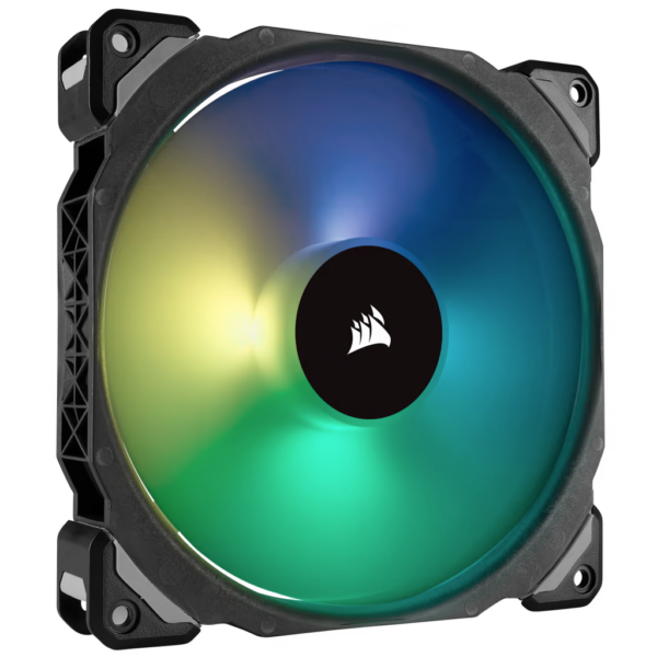 Corsair ML140 PRO RGB LED 140MM PWM Premium Magnetic Levitation Fan — Single Fan Pack