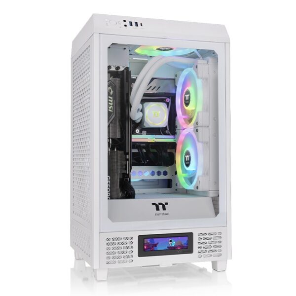 Thermaltake The Tower 200 Snow Mini Chassis CA-1X9-00S6WN-00