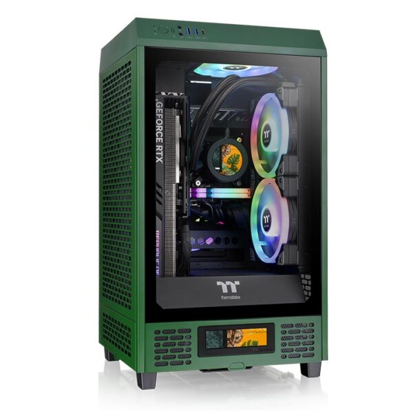 Thermaltake The Tower 200 Racing Green Mini Chassis CA-1X9-00SCWN-00