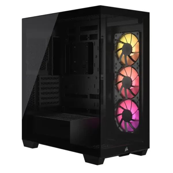 Corsair 3500X ARGB Mid-Tower PC Case - Black CC-9011278-WW
