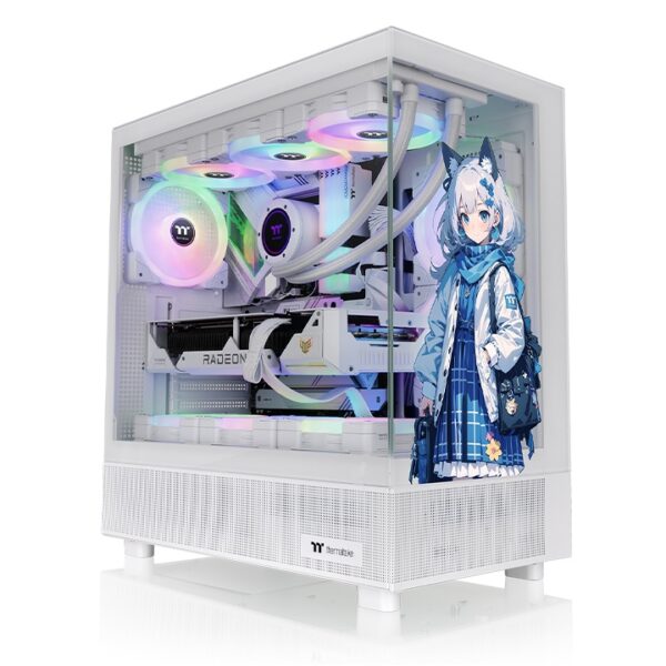 ThermalTake View 270 SP Edition Snow Mid Tower Chassis CA-1Y7-00M6WN-02