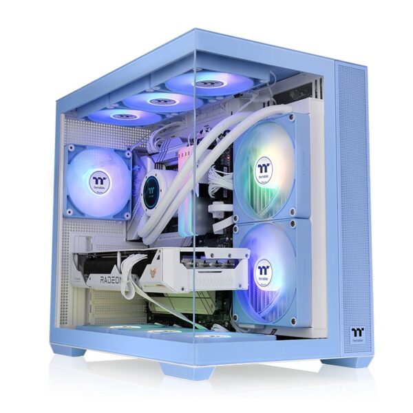 ThermalTake View 380 TG ARGB Hydrangea Blue CA-1Z2-00MFWN-00