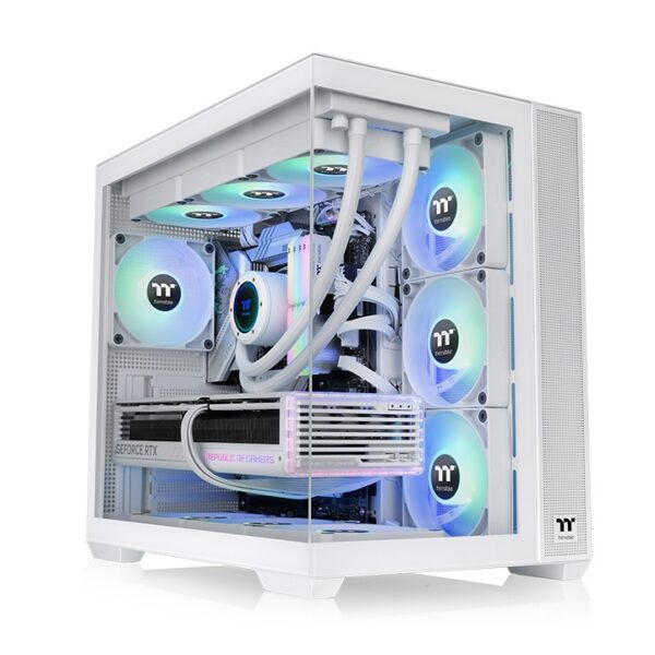 ThermalTake View 380 TG ARGB Snow CA-1Z2-00M6WN-00