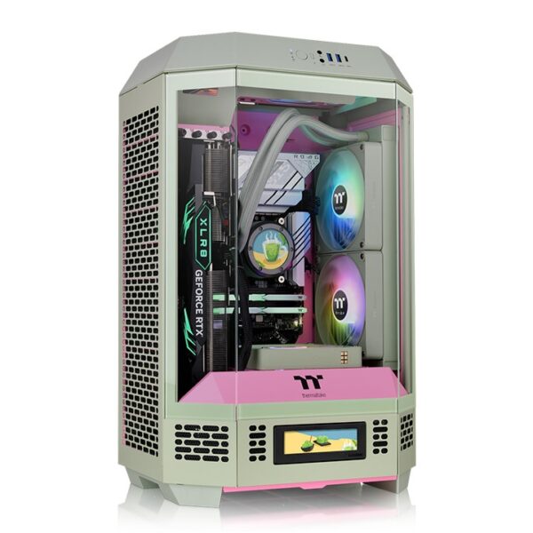 Thermaltake The Tower 300 Matcha Plum Micro Tower Chassis