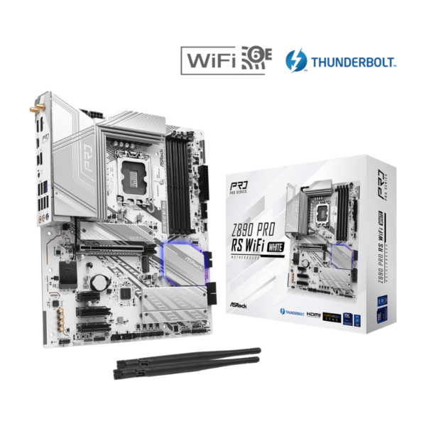 Asrock Z890 Pro RS Wifi White ( LGA1851)