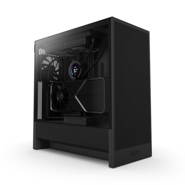 NZXT H5 FLOW (2024) BLACK : CC-H52FB-01