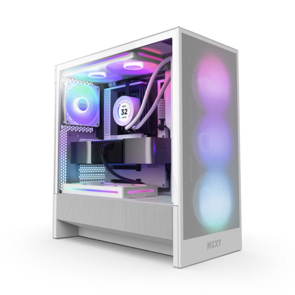 NZXT H5 FLOW RGB (2024) WHITE : CC-H52FW-R1