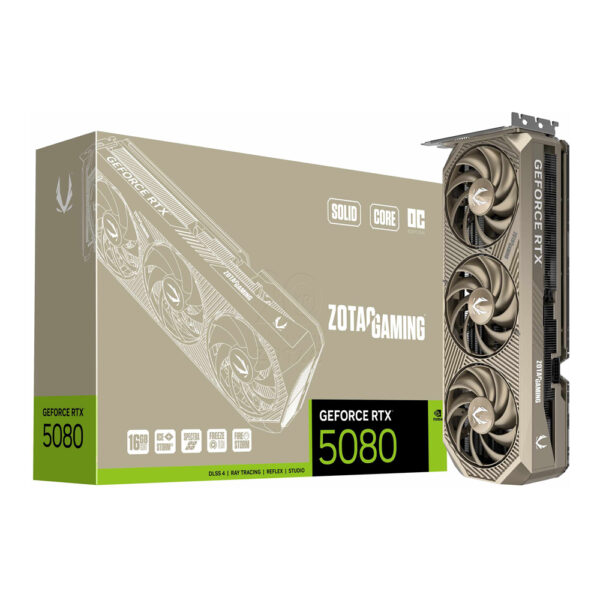 ZOTAC RTX5080 SOLID CORE OC 20th Anniversary Edition