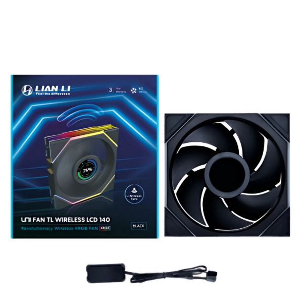 Lian Li UNI FAN TL140 LCD Wireless 14TLLCD1W1B