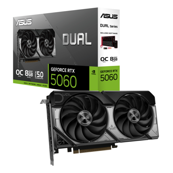 ASUS DUAL RTX5060 GAMING OC 8GB