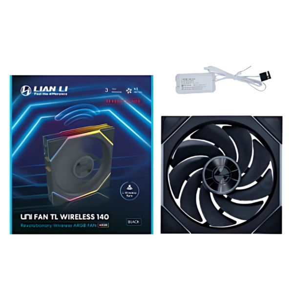 Lian Li UNI FAN TL140 REVERSE BLADE Wireless 14RTL1W1B