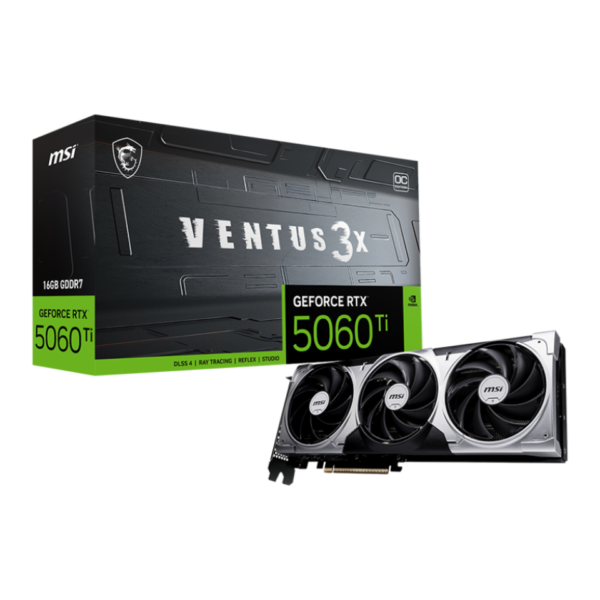 MSI RTX5060Ti VENTUS 3X OC 16GB