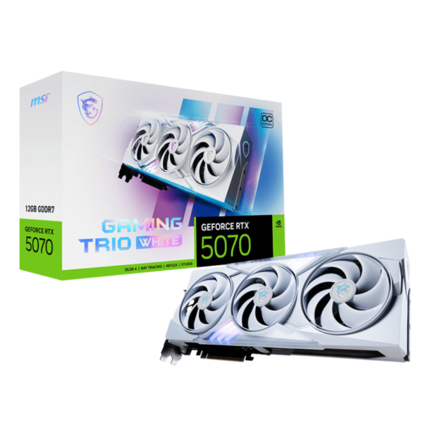 MSI RTX5070 GAMING TRIO OC 12GB WHITE