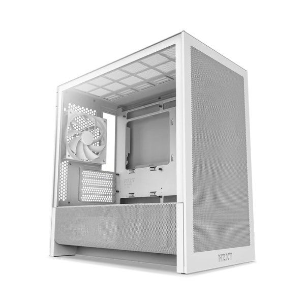 NZXT H3 Flow Micro-ATX Airflow Case CC-H31FW-01