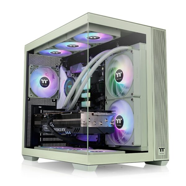 Thermaltake View 380 TG ARGB Matcha Green Mid Tower CA-1Z2-00MEWN-00