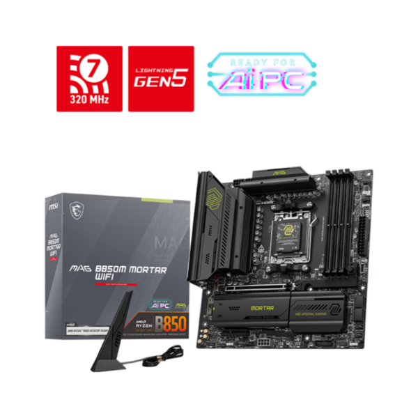 MSI MAG B850M MORTAR WIFI DDR5 (AM5)