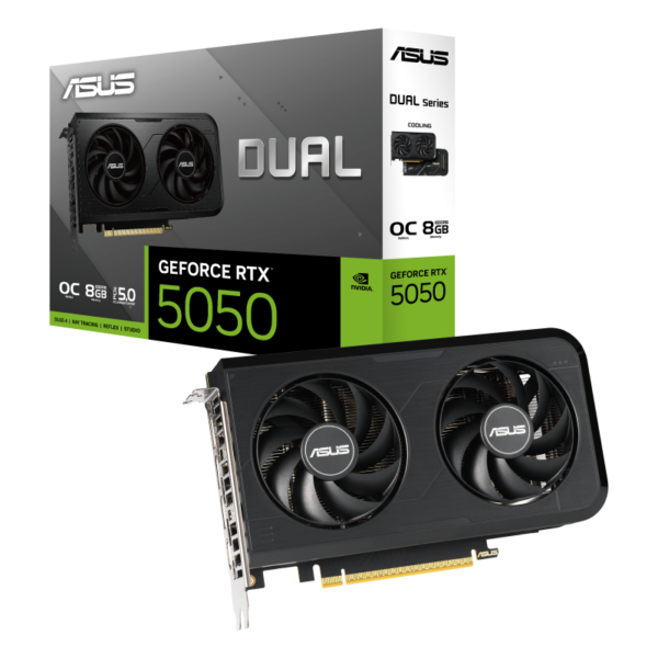 ASUS Dual RTX5050 8GB GDDR6 OC Edition DUAL-RTX5050-O8G
