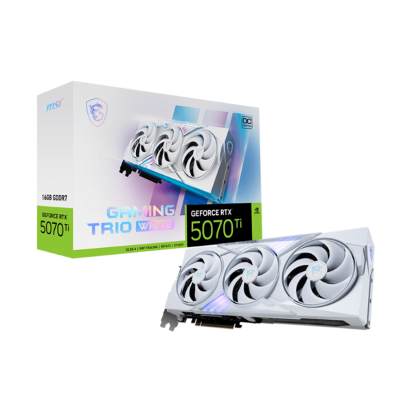MSI RTX5070Ti  GAMING TRIO OC WHITE16G
