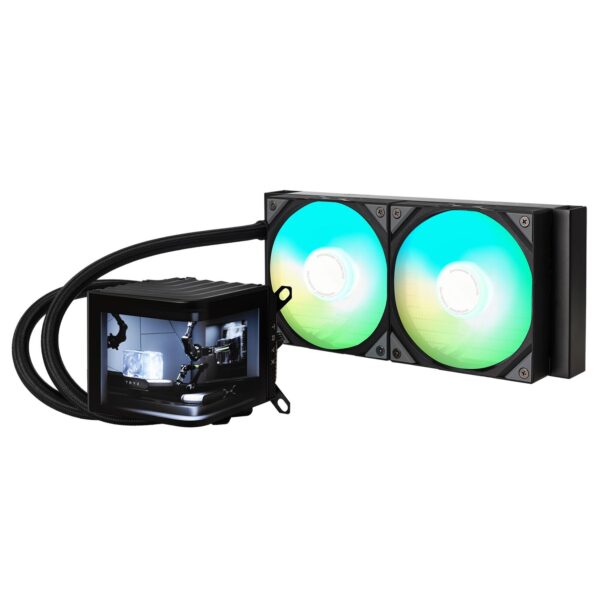 TRYX PANORAMA SE ARGB 240 BLACK L-P240L-AM2M-G0K